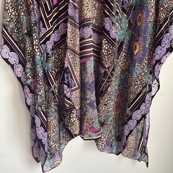 Anthropologie Shira Burnout Velvet Kimono - Picture 6 of 10